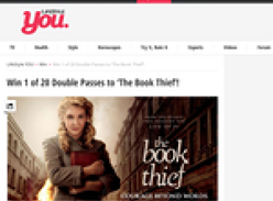 Win 1 of 20 double passes to see 'The Book Thief'!