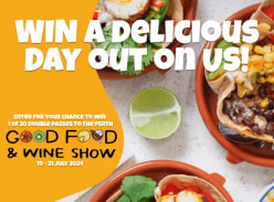 Win 1 of 20 Double Passes to the Perth Good Food & Wine Show