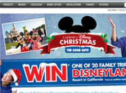 Win 1 of 20 family trips to Disneyland in California!