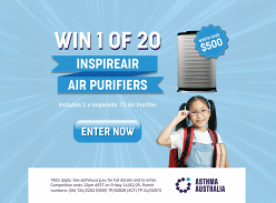 Win 1 of 20 HEPA Air Purifiers