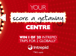 Win 1 of 20 Intrepid Trips for 2 People