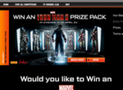 Win 1 of 20 Iron Man 3 prize packs!