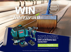 Win 1 of 20 Makita 3-Piece Combo Kits