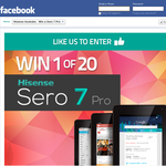 Win 1 of 20 new Hisense Sero 7 Pro Tablets