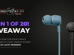 Win 1 of 20 Pairs of Yamaha EP-E30A Wireless Earphones