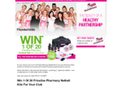 Win 1 of 20 Priceline Pharmacy Netball kits for your club!