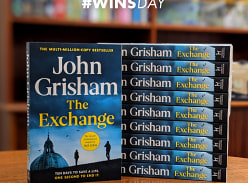 Win 1 of 20 Signed Copies of The Exchange by John Grisham