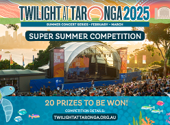 Win 1 of 20 Twilight at Taronga Special Event Prizes