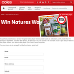 Win 1 of 200 'Nature's Way' packs!