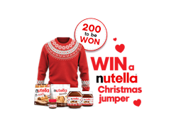 Win 1 of 200 Nutella Christmas Jumpers