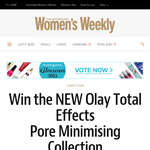 Win 1 of 200 Olay Total Effects 'Pore Minimising' collections!
