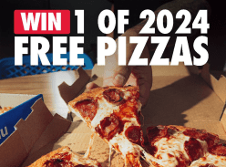 Win 1 of 2024 Free Pizzas