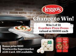 Win 1 of 21 Everdure Pizza Ovens