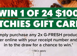 Win 1 of 24 $100 Ritchies Gift Cards