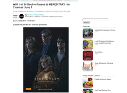 Win 1 of 24 Double Passes to Hereditary