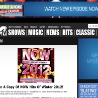 Win 1 of 25 copies of NOW Hits Of Winter 2012!