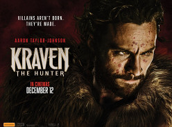 Win 1 of 25 Double Passes to see Kraven the Hunter