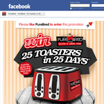 Win 1 of 25 PureBred 'Russell Hobbs' toasters! - PureBred