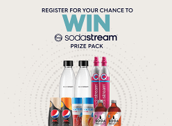 Win 1 of 25 Sodastream Prize Packs