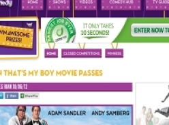 Win 1 of 25 That's My Boy double movie passes