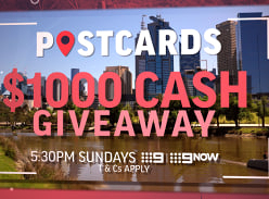 Win 1 of 3 $1,000 Cash Prizes