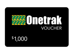 Win 1 of 3 $1,000 Onetrak Vouchers