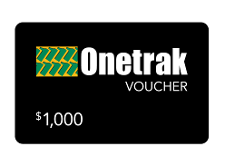 Win 1 of 3 $1,000 Onetrak Vouchers