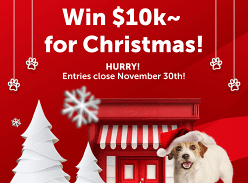 Win 1 of 3 $10,000 Cash Prizes