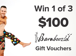 Win 1 of 3 $100 Bamboozld Gift Cards