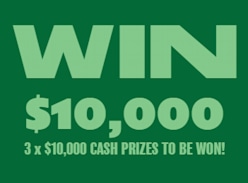 Win 1 of 3 $10K Cash Prizes
