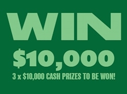 Win 1 of 3 $10K Cash Prizes