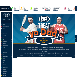 Win 1 of 3 12-Month Foxtel Entertainment & Sport Subscriptions!