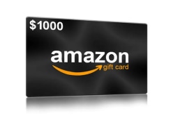 Win 1 of 3 $1K Amazon Vouchers