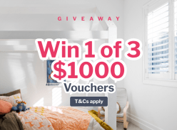 Win 1 of 3 $1K DIY Blinds Vouchers