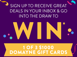 Win 1 of 3 $1K Gift Cards