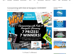 Win 1 of 3 $200 Navigator Gift Cards or 1 of 4 $100 CWK eGift Cards