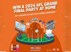 Win 1 of 3 2024 AFL Grand Final Party Packs for Home