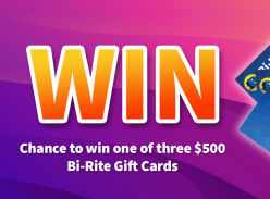 Win 1 of 3 $500 Bi-Rite Gift Cards