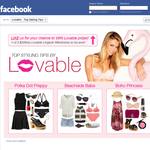 Win 1 of 3 $500 'Lovable' lingerie wardrobes!