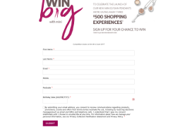 Win 1 of 3 $500 shopping experiences! (QLD & NSW Residents ONLY)