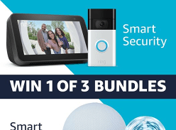 Win 1 of 3 Amazon Smart Home Bundles