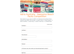 Win 1 of 3 Awesome Aussie Beach Packs