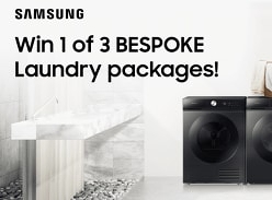 Win 1 of 3 Bespoke Laundry Packages!