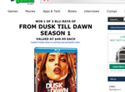 Win 1 of 3 Blu Rays of From Dusk Till Dawn