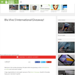 Win 1 of 3 Blu Vivo 5 smartphones!