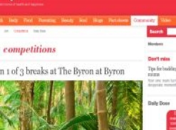 Win 1 of 3 breaks at The Byron at Byron