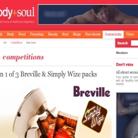 Win 1 of 3 Breville & Simply Wize packs