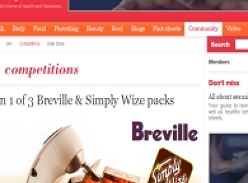 Win 1 of 3 Breville & Simply Wize packs