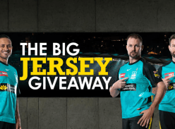 Win 1 of 3 Brisbane Heat Men's Replica BBL Shirts