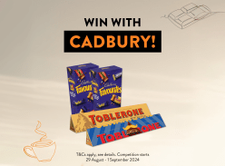 Win 1 of 3 Cadbury & Toblerone Packs